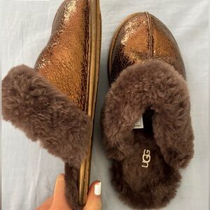 Ugg Women's Scuffette II Metallic Sparkle Slipper